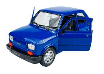 shumee WELLY FIAT 126p MODRA 1:21 24066