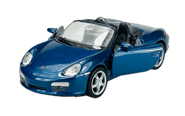 shumee WELLY PORSCHE BOXSTER S BREZ STREHE MODREGA OBLIKE 1:34 42375