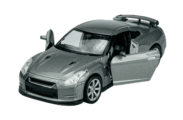 shumee WELLY NISSAN GT-R SREBREN 1:34 43632