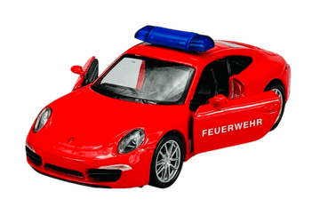 shumee WELLY PORSCHE 911 991 CARRERA S FIRE 1:34 43661