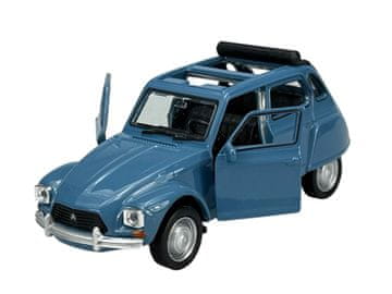 shumee WELLY STARODOBNI CITROEN DYANE BREZ STREHE MODREGA OBLIKE 1:34 43859