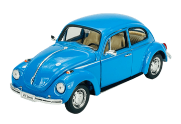 shumee WELLY VW VOLKSWAGEN HROŠČ MODREGA RAZREDA S STREHO 1:24 22436