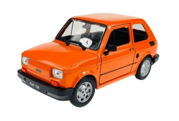 shumee WELLY FIAT 126p ORANŽNA 1:21 24066