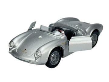 shumee WELLY PORSCHE 550 SPYDER SILVER 1:34 43816