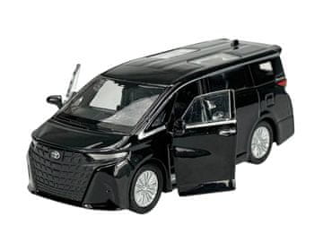 shumee WELLY 2024 TOYOTA ALPHARD ČRNA 1:34 43862