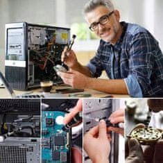 shumee KOMPLET NADMETNIH IZVIJAČEV 115 EL TORX NASTAVKOV IZVIJAČ PRIROČNI IZVIJAČI