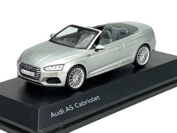 shumee TRGOVSKI MODEL AUDI A5 KABRIOLET FLORETT SILVER 1:43 501.17.053.31