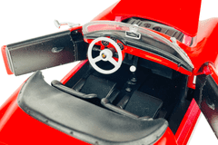 shumee WELLY PORSCHE 356A SPEEDSTER BREZ STREHE RDEČ 1:24 24106