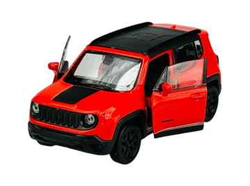 shumee WELLY JEEP RENEGADE TRAILHAWK ORANŽEN 1:34 43736