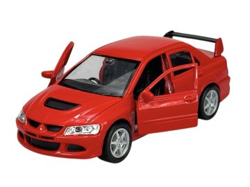 shumee WELLY MITSUBISHI LANCER EVOLUTION VIII RDEČA 1:34 42338
