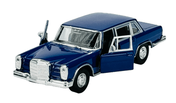 shumee WELLY STARODOBNI VOZILO 1963 MERCEDES-BENZ 600 MODRA 1:34 43834
