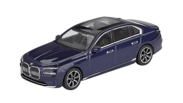 shumee MINI GT 2022 BMW i7 xDRIVE60 MODRA #1111 1:64 MGT01111-BL (PREPLOŠČENA EMBALAŽA)