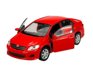 shumee WELLY 2009 TOYOTA COROLLA RDEČA 1:34 43608