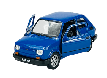 shumee WELLY FIAT 126P MODRA 1:34 42372