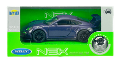 shumee WELLY 2016 PORSCHE 911 GT3 RS MODREGA OBLIKE 1:34 43746