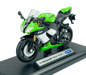 shumee WELLY '09 KAWASAKI NINJA ZX-10R 1:18 12809