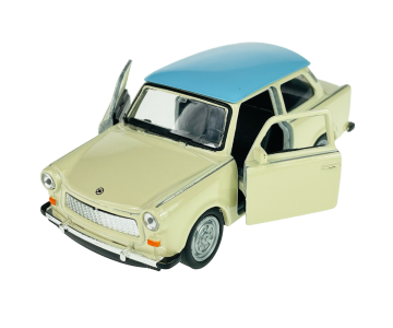 shumee WELLY TRABANT 601 BEŽ Z MODRO STREHO 1:34 43654