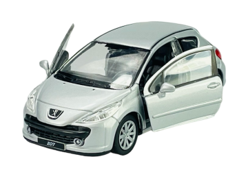 shumee WELLY PEUGEOT 207 SREBRNA 1:34 42370