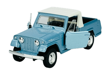 shumee WELLY OLD TIMER 1967 JEEP JEEPSTER COMMANDO PICKUP MODREGA 1:34 43826