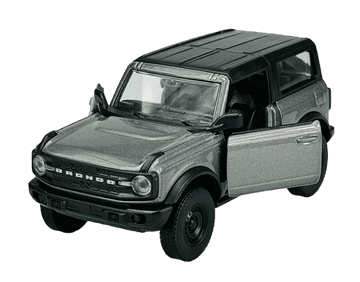 shumee WELLY 2023 FORD BRONCO SILVER 1:34 43840