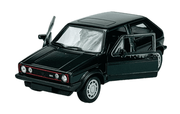 shumee WELLY VW VOLKSWAGEN GOLF 1 GTI ZELENA 1:34 43681