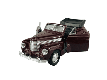 shumee WELLY OLD TIMER 1938 OPEL CAPTAIN KABRIOLET RDEČ BREZ STREHE 1:34 43785