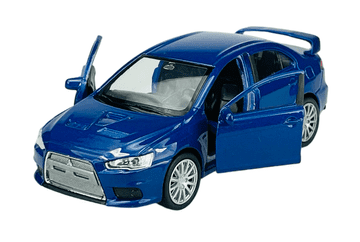 shumee WELLY MITSUBISHI LANCER EVOLUTION X MODRA 1:34 43655