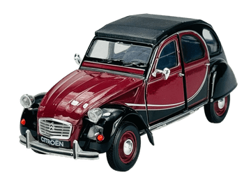shumee WELLY CITROEN 2CV 6 CHARLESTON BROWN 1:24 24009