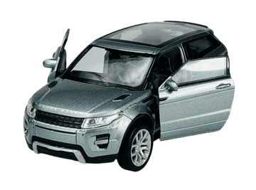 shumee WELLY RANGE ROVER EVOQUE SILVER 1:34 43649