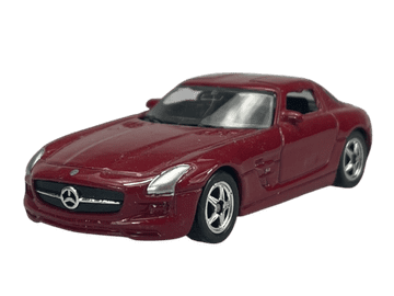 shumee WELLY MERCEDES-BENZ SLS AMG RDEČ 1:60 52306
