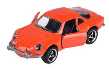 shumee MAŽORETNA VINTAGE RENAULT ALPINE A110 ORANŽNA 210A-3 1:53
