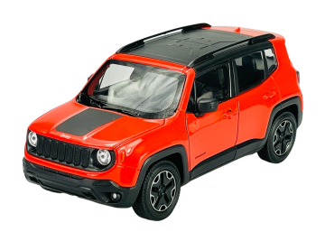 shumee WELLY JEEP RENEGADE TRAILHAWK ORANŽEN 1:24 24071