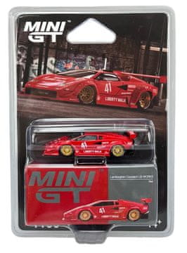 shumee MINI GT LAMBORGHINI COUNTACH LB-WORKS #1100 1:64 MGT01100-BL (BLISTER)