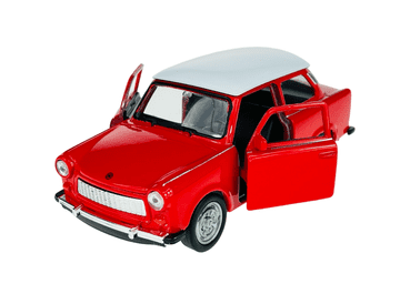 shumee WELLY TRABANT 601 RDEČ Z BELO STREHO 1:34 43654