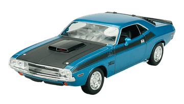 shumee WELLY 1970 DODGE CHALLENGER T/A MODRA 1:24 24029