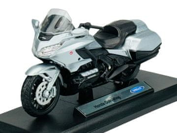 shumee WELLY HONDA GOLD WING SILVER 1:18 12857