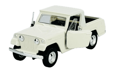 shumee WELLY OLD TIMER 1967 JEEP JEEPSTER COMMANDO PICKUP BEL 1:34 43826