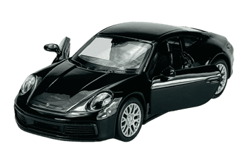 shumee WELLY PORSCHE 911 CARRERA 4S ČRNA 1:34 43781