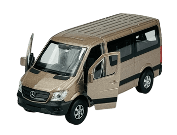 shumee WELLY MERCEDES-BENZ SPRINTER TRAVELINER ZLATO 1:34 43731