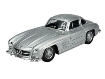 shumee WELLY MERCEDES-BENZ 300 SL GULLWING SILVER 1:24 24064