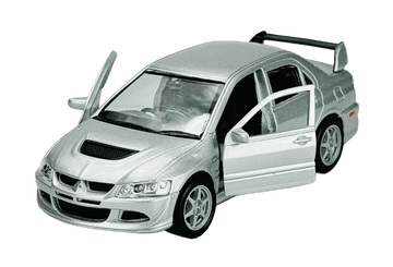 shumee WELLY MITSUBISHI LANCER EVOLUTION VIII SREBRNA 1:34 42338