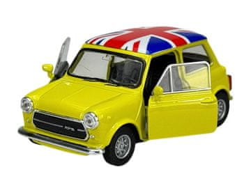 shumee WELLY MINI COOPER 1300 Z BRITANSKO ZASTAVO RUMENA 1:34 43609