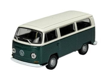 shumee WELLY 1972 VW VOLKSWAGEN BUS T2 BELO-ZELENA 1:34 42347