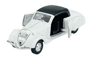shumee WELLY STARODOBNI PEUGEOT 402 S STREHO, LETO 1938, BEL 1:34 98877