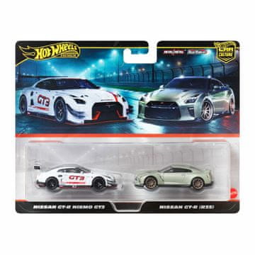 shumee HOT WHEELS PREMIUM NISSAN GT-R NISMO GT3 + NISSAN GT-R (R35) 1:64 JBL05