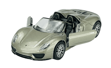shumee WELLY PORSCHE 918 SPYDER KONCEPT SREBRNA 1:34 43642