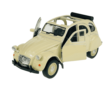 shumee WELLY STARODOBNI CITROEN 2CV BREZ STREHE BEŽ 1:34 43625