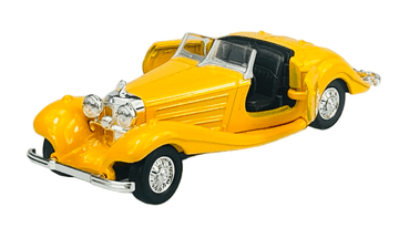 shumee WELLY OLD TIMER 1936 MERCEDES-BENZ 500K RUMEN BREZ STREHE 1:34 98879