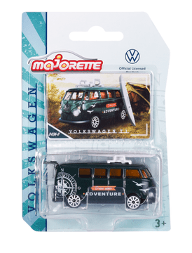 shumee MAJORETTE VW VOLKSWAGEN TRANSPORTER T1 ZELENA Z BELO ARMATURNO PLOŠČO 243A-8 1:59