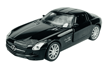 shumee WELLY MERCEDES-BENZ SLS AMG ČRNA 1:34 43627